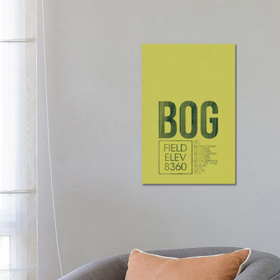 BOG Air Traffic Control, Bogota, Colombia by 08 Left - Wrapped Canvas Print