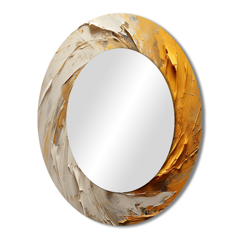 Miroir mural Golden Modern, 43 po x 33 po