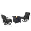 Outdoor 3 - Piece Conversation Set-2037530658
