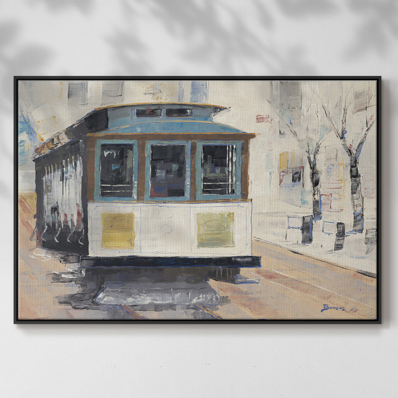 " Cable Town ", Black, 37" H x 25" W x 2"D
