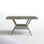 Sky 48'' Glass Outdoor Chat Table-341056739