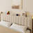 Floating Bed Frame With LED Lights, Charging Station & Storage Headboard-1764224612-1775321916