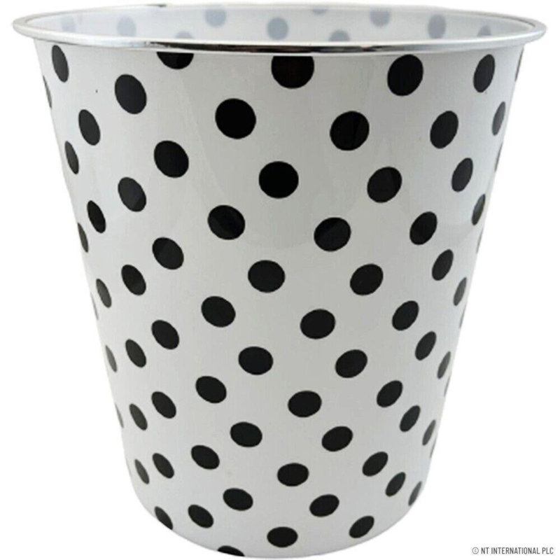 Pudalov Plastic Open Waste Bin - 7.7L