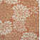 Zinnia Modern Floral Textured Weave Orange/Cream Indoor/Outdoor Rug
