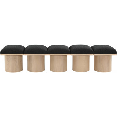 Horatia Boucle Upholstered Bench