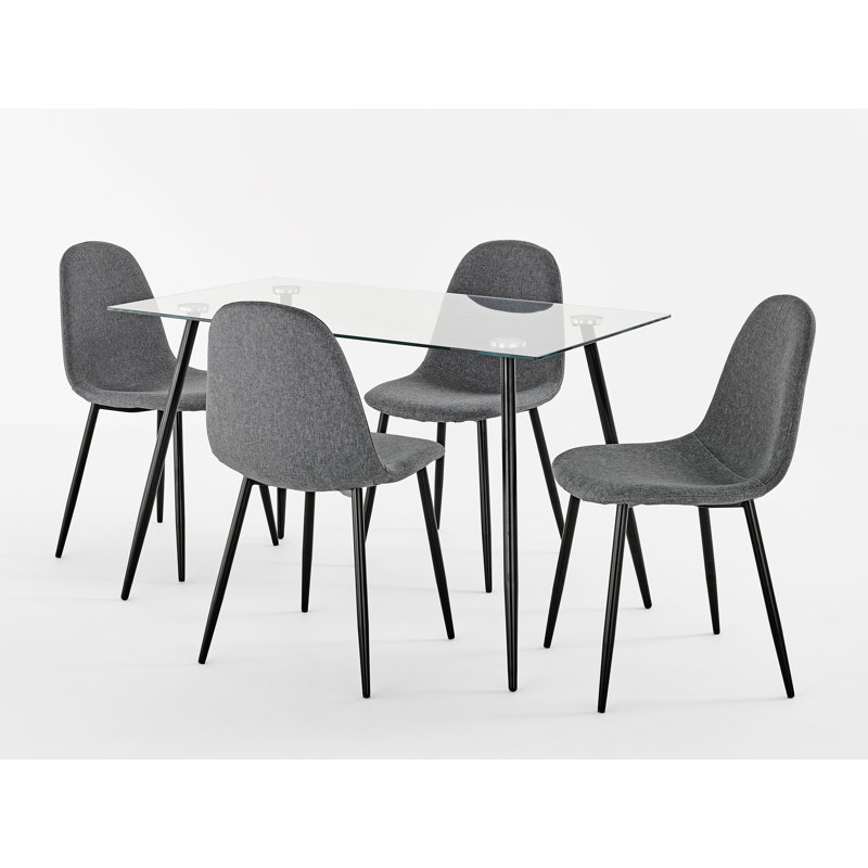 Boerner 4 - Person Dining Set