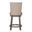 Upholstered 360 Degree Swivel Stool-43736538