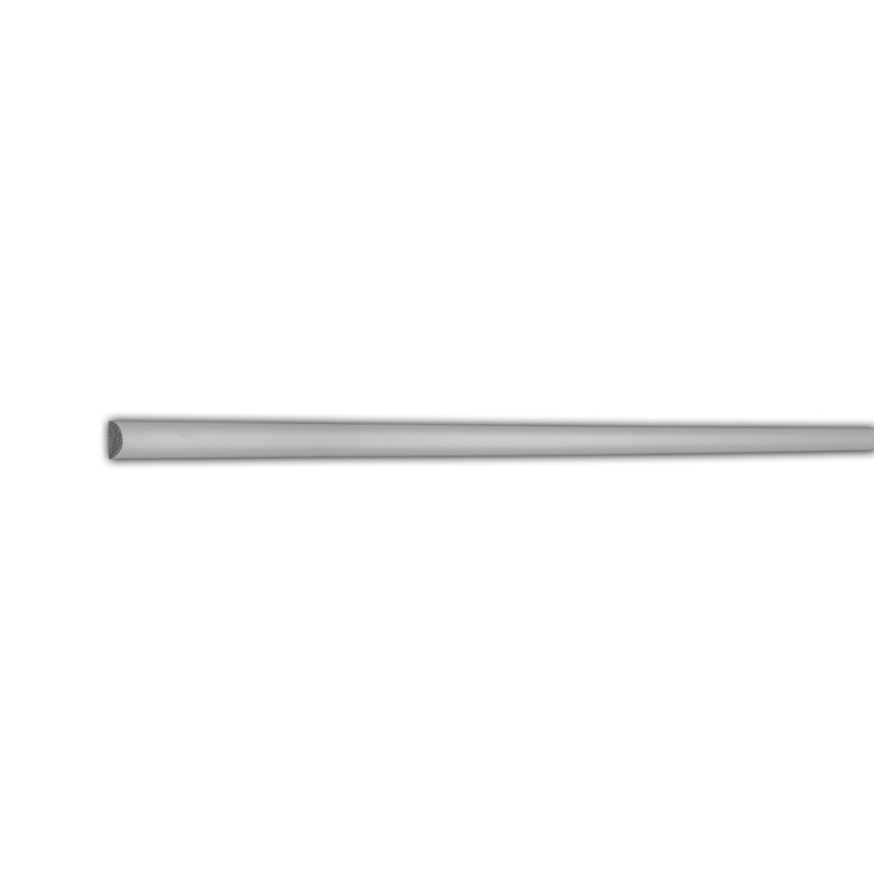 Plastic 0.75'' W x 96'' L Wall Base in Primed White (Set of 8)