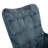 Velvet Armchair with Ottoman-382774843