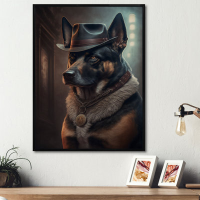 Mafia Dog V - Impression sur toile