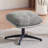 Modern 360° Swivel Chenille Accent Chair with Ottoman--Tufted Design-788579393