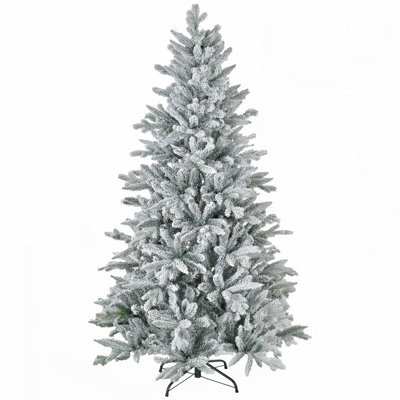 Arbre de Noël artificiel enneigé 6 pi