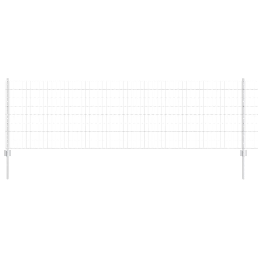 Vidaxl Fence With Posts Steel