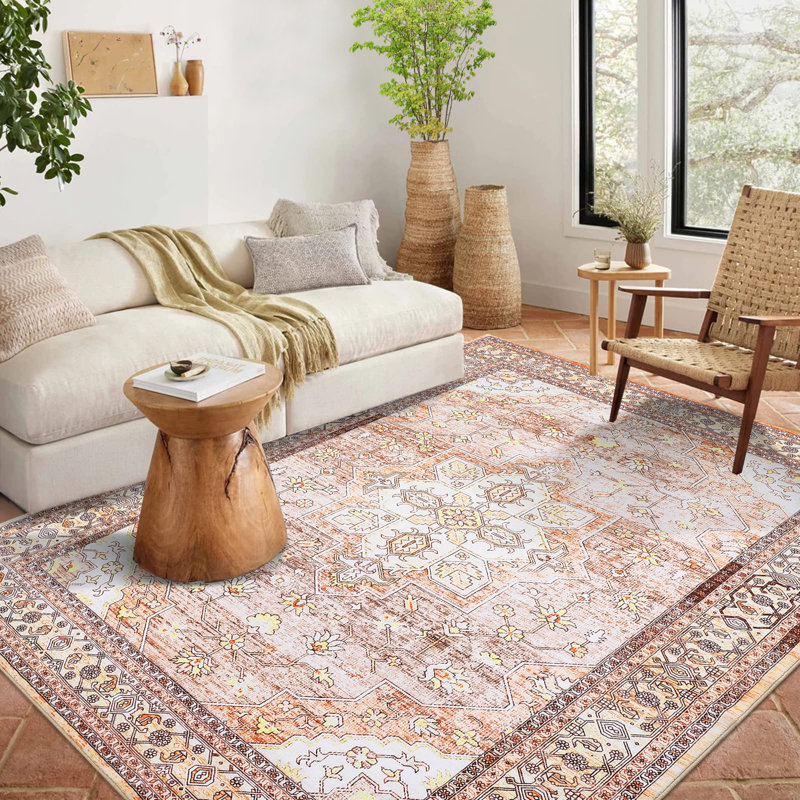 Lucciana Washable Rug, Rectangle 8' x 10'