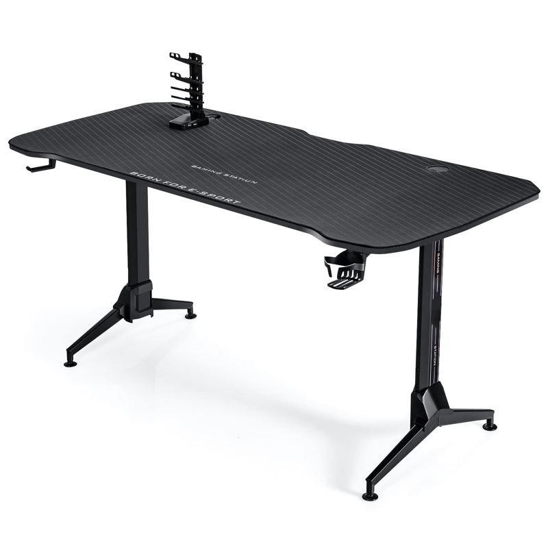 Adjustable Height Plastic / Acrylic Plastic / Acrylic Computer Desk