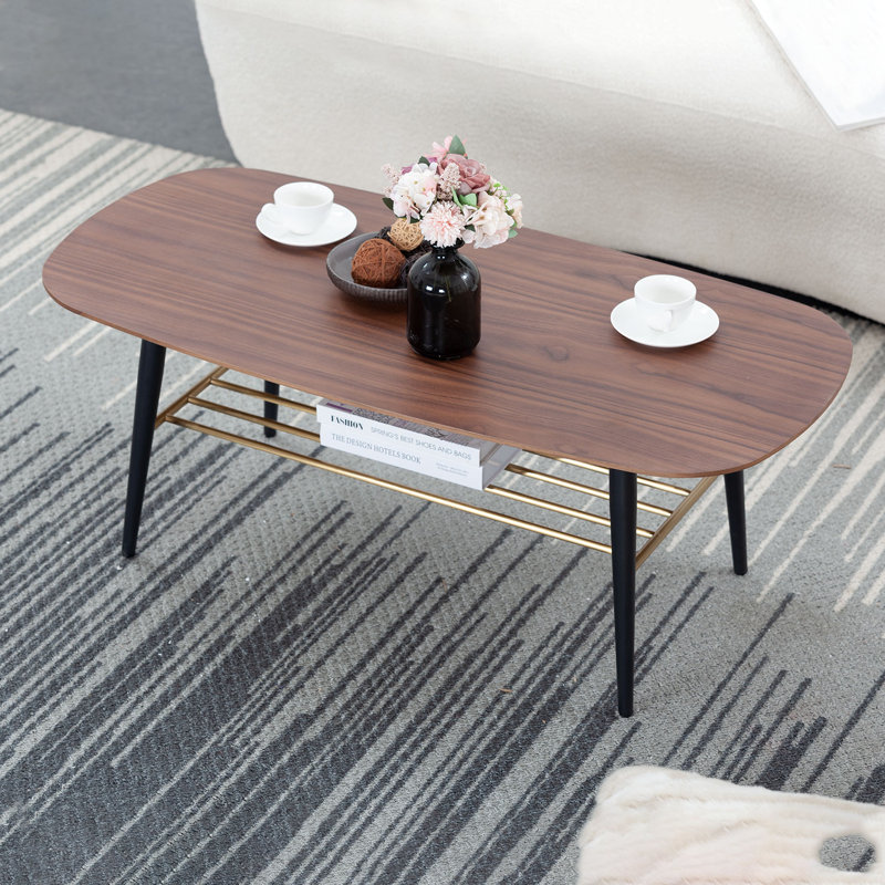 Four Leg Coffee Table with Storage