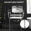 31 sièges pour personnes âgées et personnes à mobilité réduite, blanc, hauteur réglable, chaise de douche à hauteur de cadre stable - toilettes pour personnes âgées, blanc