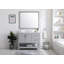 Ensemble de meuble-lavabo simple 42 po Scottsbluff-329134244