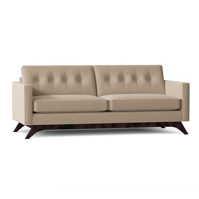 Flinn 84'' Upholstered Sofa, Peyton Fawn