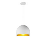 Luminaire suspendu en forme de dôme à 1 lumière M Elizabeth