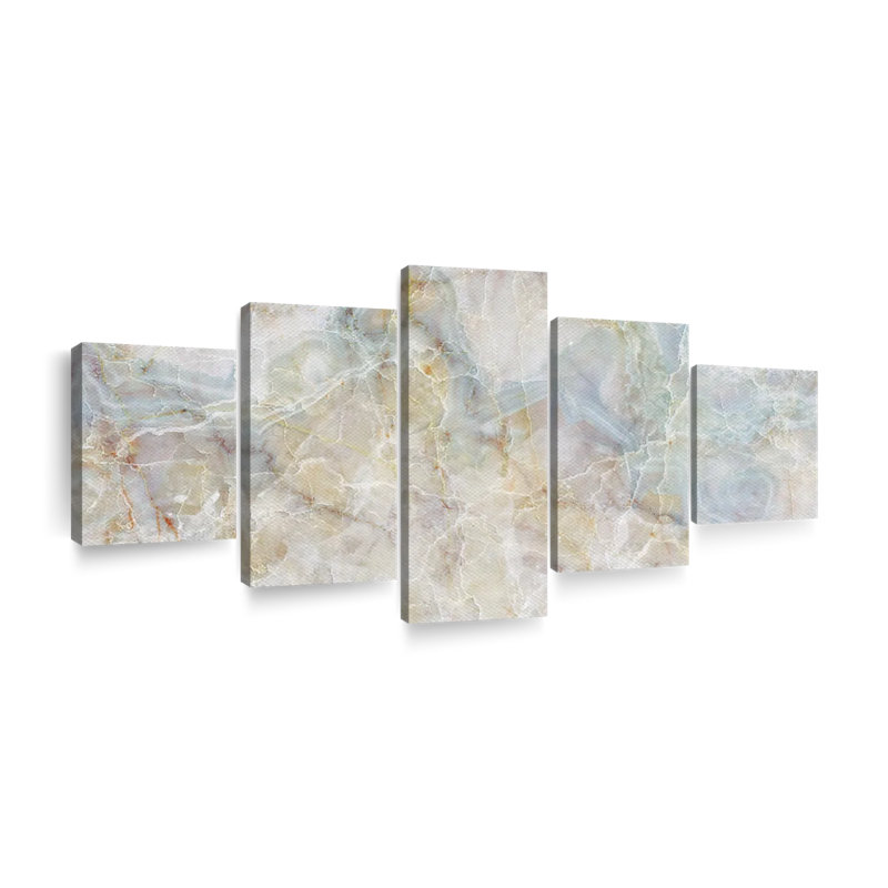Marbre pierre abstraite, reproduction d'art sur toile, H 74 po x l 34 po x P 1,25 po
