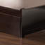 Lit plateforme en bois massif avec repose-pieds et tiroirs sous le lit Fitzsimmons-1130799576-1130799583