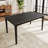 6 - Piece Modern Dining Table with Bench Set-1387668131