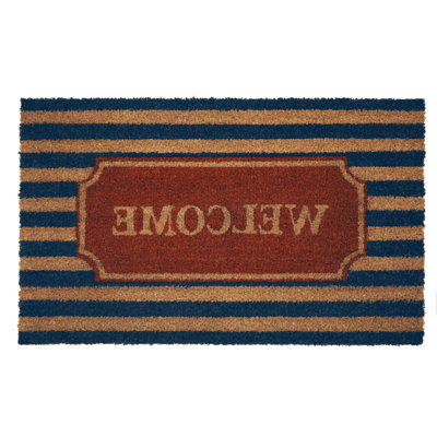 Malou Non-Slip Striped Doormat