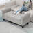 50" Storage Ottoman Bench