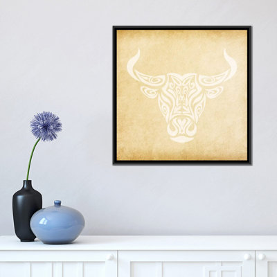 Reliable Bull par 5by5collective - Impression sur toile tendue sur châssis