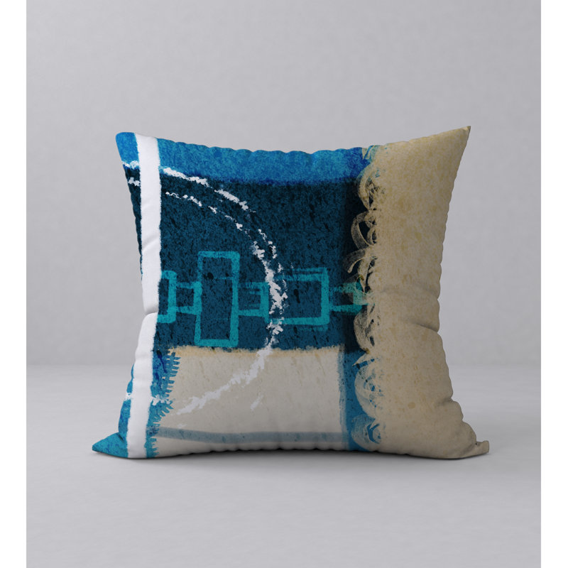  Housse de coussin carré et insert, H 24 po x l 24 po