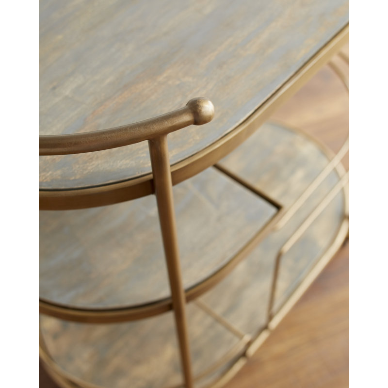 Barcraft Metal Bar Cart