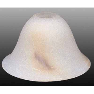 4.75"H x 8"W Marble Alabaster Glass Bell Pendant Shade