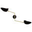 Racer Solid Brass Plug-in Swing Arm Sconce