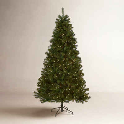 Leilonie Pre-Lit Spruce Christmas Tree