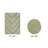 Annaclara Premium 100% Cotton 1990 GSM 2-Piece Tufted Chevron Bath Rug Set with Non-Slip Spray Latex Backing, OEKO-TEX® Certified, Super Absorbent and Machine Washable, Sage-122444788-122444780