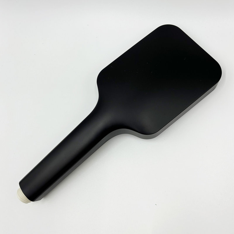 Douche à main avec barre coulissante, Noir mat