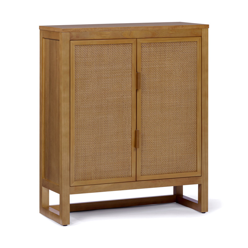 Solid Wood Square Accent Cabinet