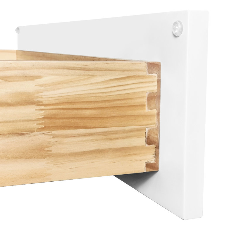 Armoire de cuisine autoportante classique blanche avec 2 portes, 1 tablette, - tiroirs, charnières à fermeture en douceur, caoutchouc, assemblage facile, l 36 po x H 34,5 po x P 24 po, idéal pour le rangement de la salle de lavage et de la salle de bain