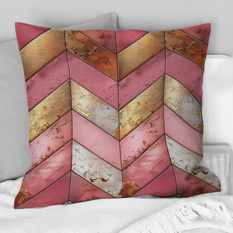 No Pattern - Midcentury Throw Pillow