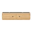 Armoire de rangement moderne U-Can avec coins arrondis, plateau contrastant en marbre et tablettes intérieures réglables-129888333