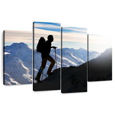 Sireci Mountain Climber Silhouette