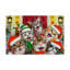 « christmas chatons », reproduction d’impression sur toile tendue-26854509