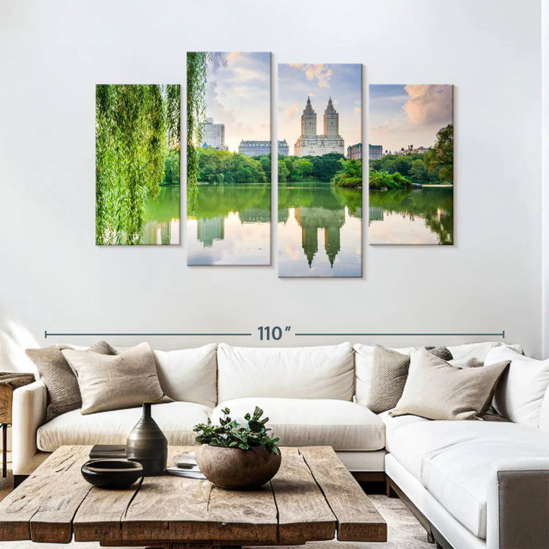 Nicci View From Central Park, 54" H x 84" W