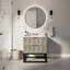 Meuble-lavabo simple 30 po avec comptoir Carlet-2129574834