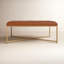 Endall Square Leather Ottoman-772542840