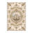 Soft Plush Fairborn Milan Cathedral Duomo Ornate Traditional Vintage Look Area Rug in Beige – Beige Binding-521200007