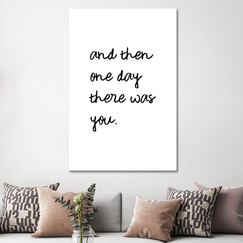 And One Day There Was You by Orara Studio - Wrapped Canvas Gallery-Wrapped Canvas Giclée, 152.5 cm H x 101.5 cm W