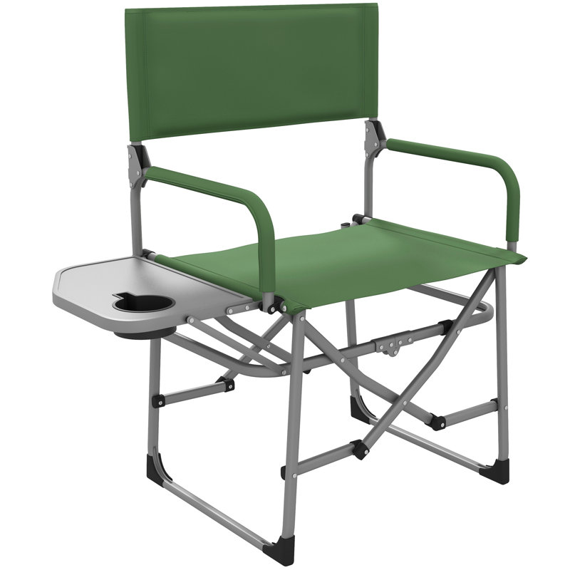 Caradog Folding Director Chair, Green