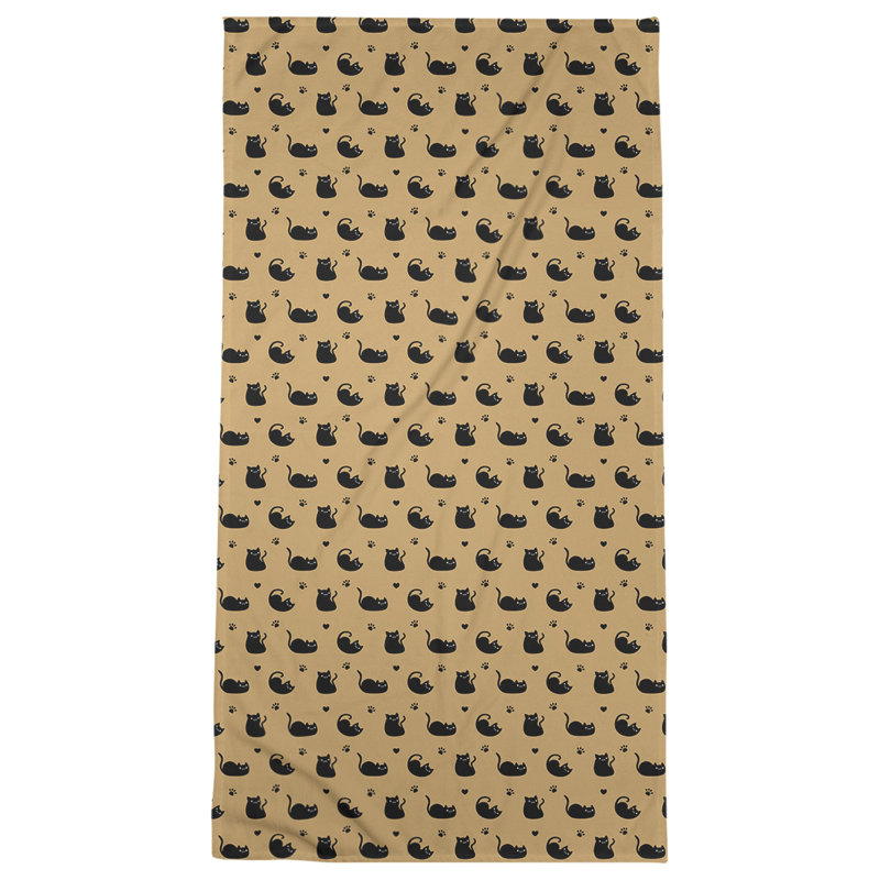 Serviette de plage Katelyn Elizabeth, Orange